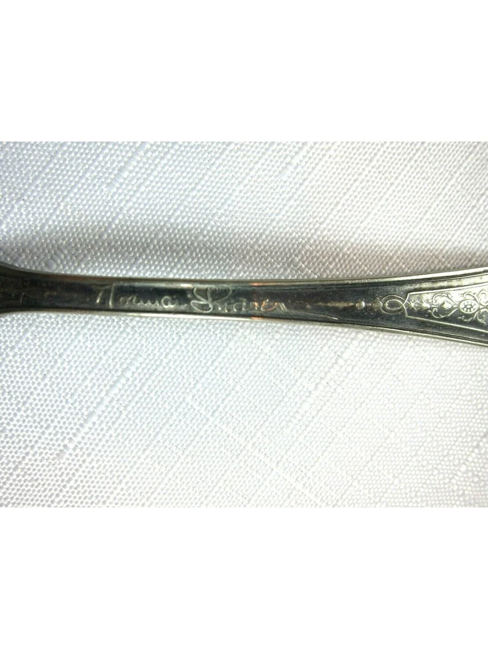 Vintage Silent Movie Star Norma Shearer Spoon Oneida Community Silver Par Plated